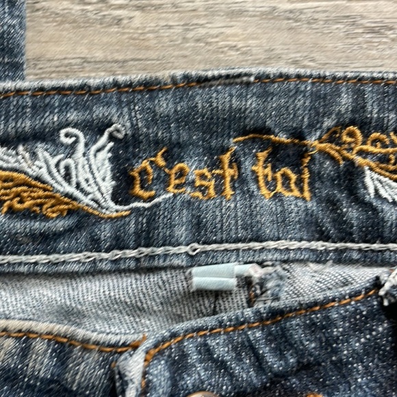 C’est Toi Jumiors Boot Cut Jeans, size 1 - Picture 2 of 13